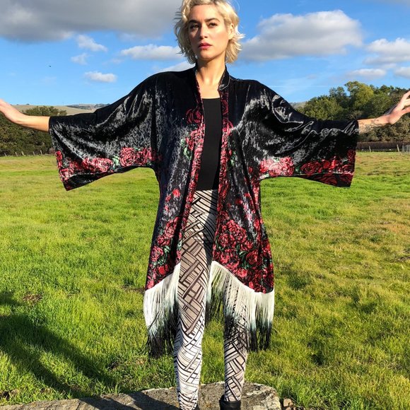 Velvet Kimono Warrior Within Designs - Picture 6 of 13